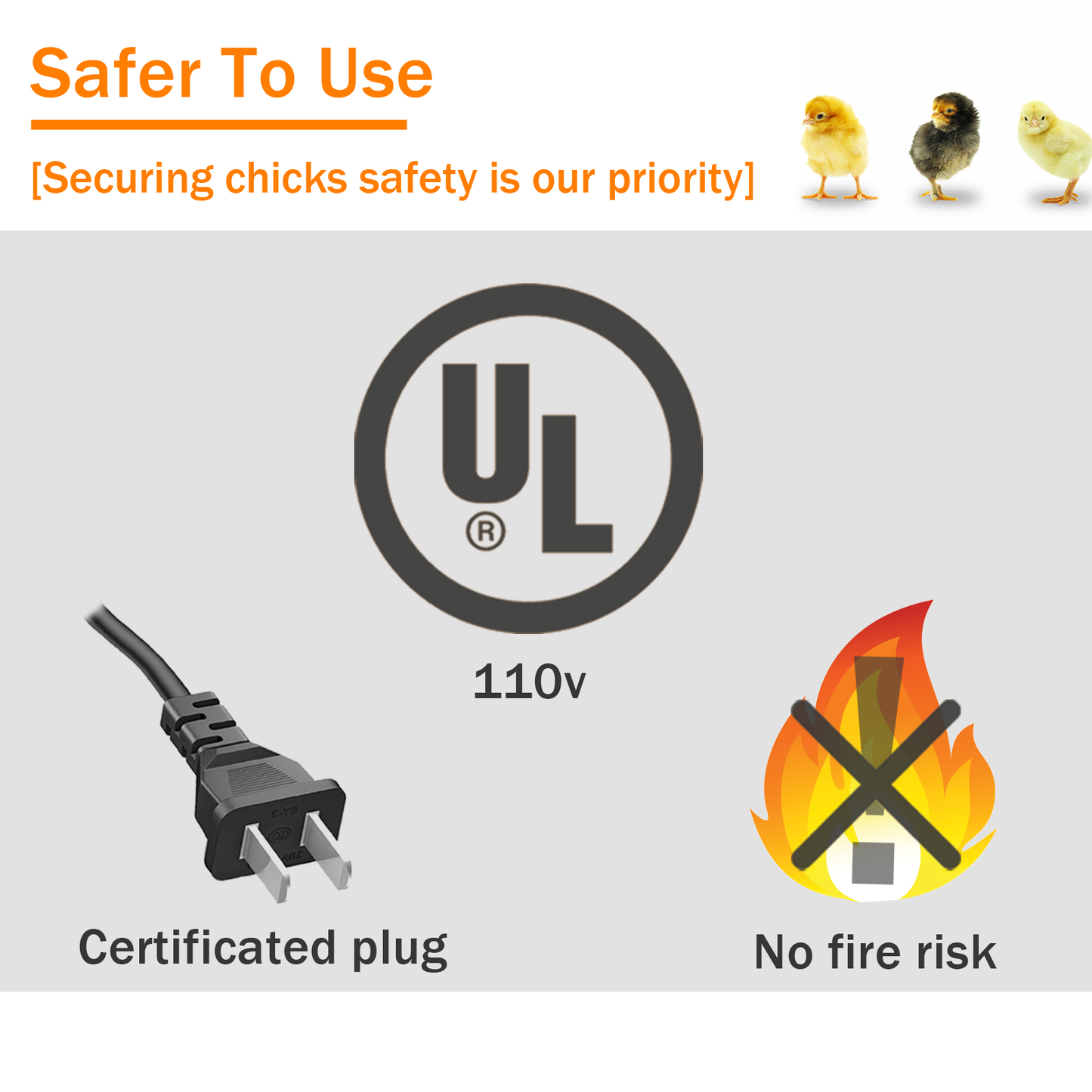 INNOLAND Brooder with 10" x 10" Heating Plate